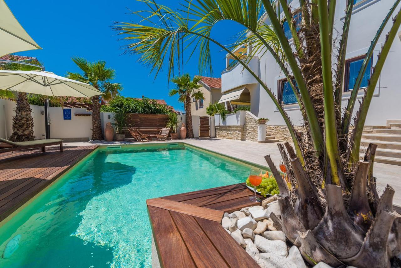 Apartments "Villa Antisin" With Heated Pool Zadar Zewnętrze zdjęcie