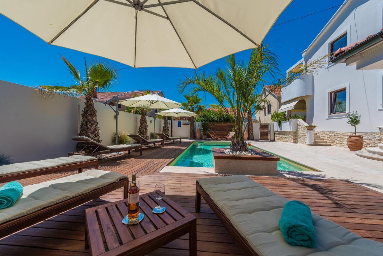 Apartments "Villa Antisin" With Heated Pool Zadar Zewnętrze zdjęcie