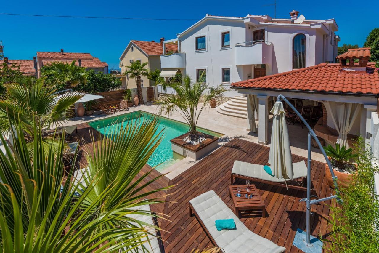 Apartments "Villa Antisin" With Heated Pool Zadar Zewnętrze zdjęcie