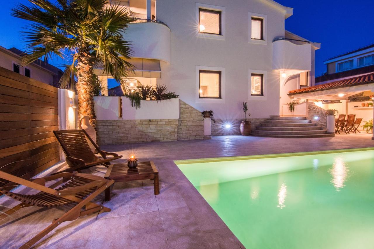 Apartments "Villa Antisin" With Heated Pool Zadar Zewnętrze zdjęcie